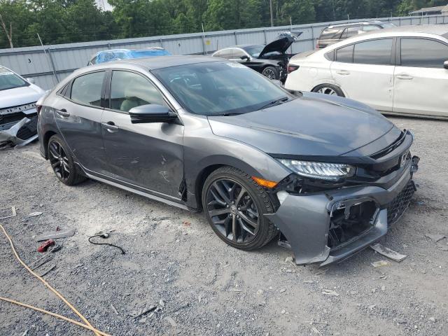 SHHFK7H90MU401845 - 2021 HONDA CIVIC SPORT TOURING GRAY photo 4