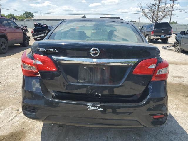 3N1AB7AP8HY378719 - 2017 NISSAN SENTRA S BLACK photo 6