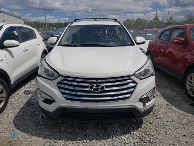 KM8SNDHF8EU057973 - 2014 HYUNDAI SANTA FE GLS WHITE photo 5