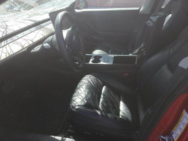5YJ3E1EB0MF869431 - 2021 TESLA MODEL 3 წითელი ფოტო 7