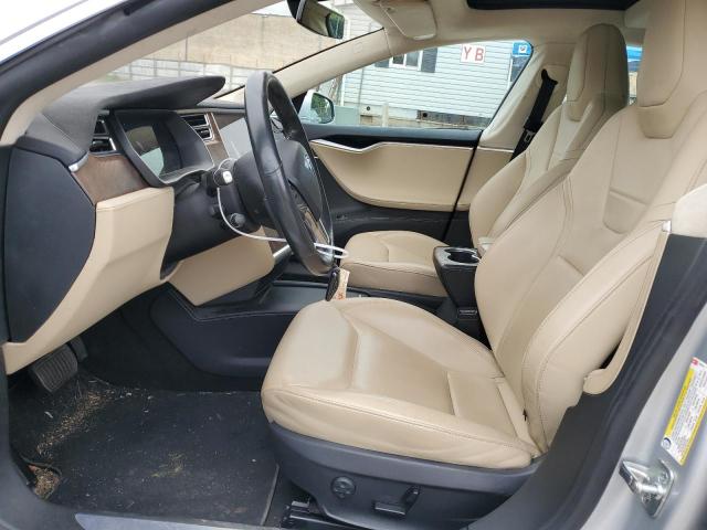 5YJSA1E23GF139783 - 2016 TESLA MODEL S 银色 照片 7