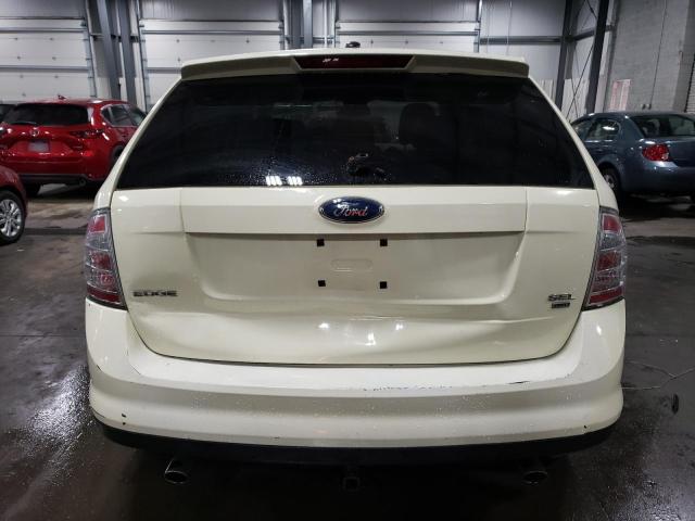 2FMDK49C47BB36197 - 2007 FORD EDGE SEL PLUS WHITE photo 6