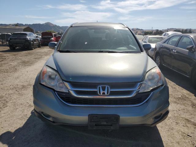 5J6RE4H71BL055215 - 2011 HONDA CR-V EXL 青色 照片 5