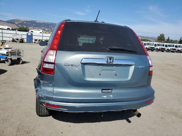 5J6RE4H71BL055215 - 2011 HONDA CR-V EXL 青色 照片 6