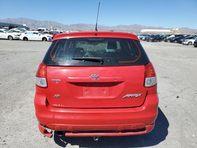 2T1KR32E14C175314 - 2004 TOYOTA COROLLA MA XR RED photo 6