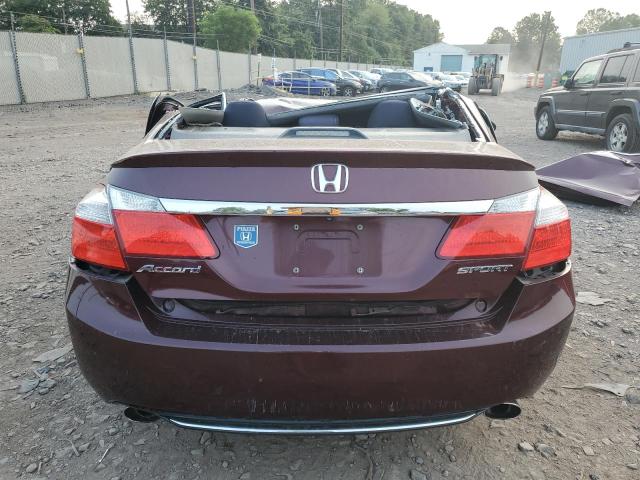 1HGCR2F57FA102143 - 2015 HONDA ACCORD SPORT Bordeaux Foto 6