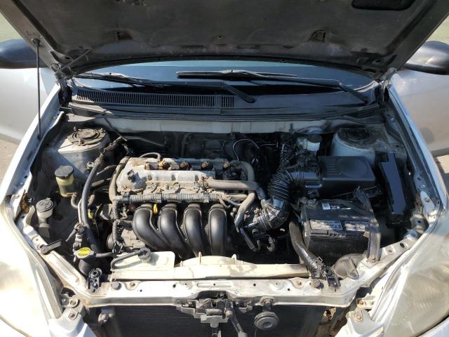 2T1KR32E35C487989 - 2005 TOYOTA COROLLA MA XR SILVER photo 11