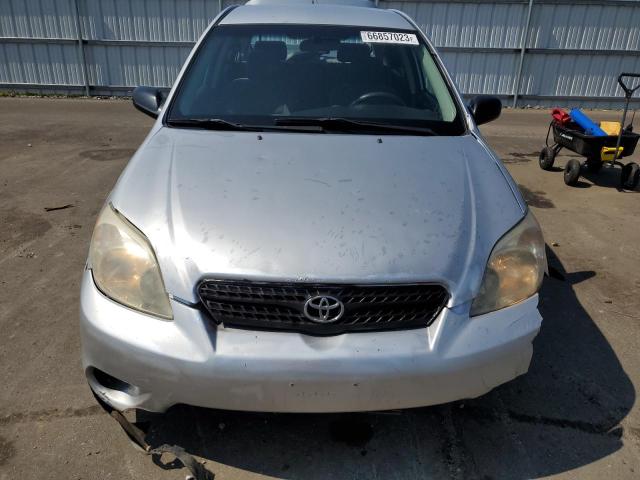 2T1KR32E35C487989 - 2005 TOYOTA COROLLA MA XR SILVER photo 5