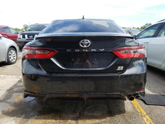 4T1T11BKXPU097639 - 2023 TOYOTA CAMRY SE NIGHT SHADE BLACK photo 6