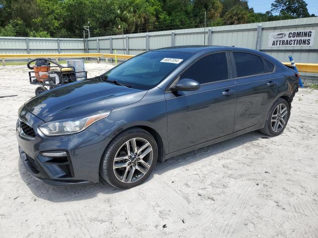 3KPF34AD7KE028009 - 2019 KIA FORTE GT LINE GRAY photo 1