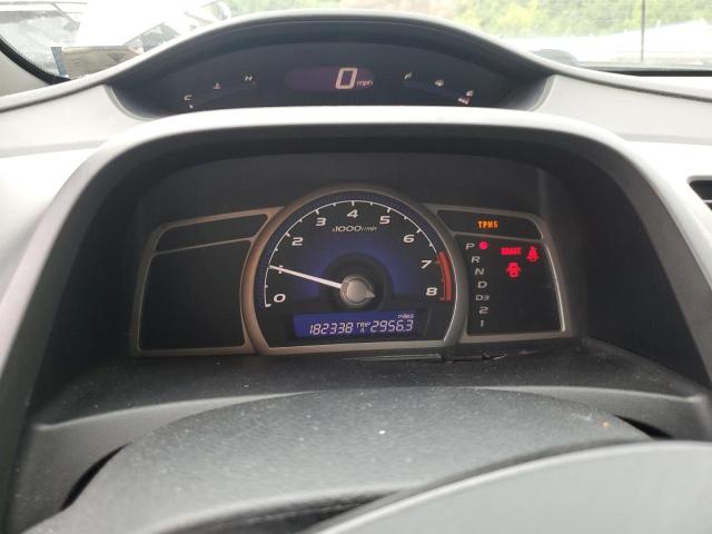 1HGFA16528L051933 - 2008 HONDA CIVIC LX BLUE photo 9