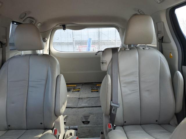 5TDYK3DC5BS098350 - 2011 TOYOTA SIENNA XLE BLACK photo 10