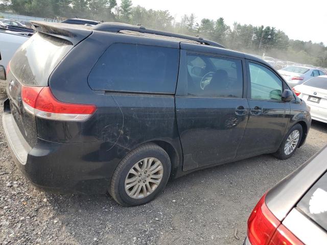 5TDYK3DC5BS098350 - 2011 TOYOTA SIENNA XLE BLACK photo 3