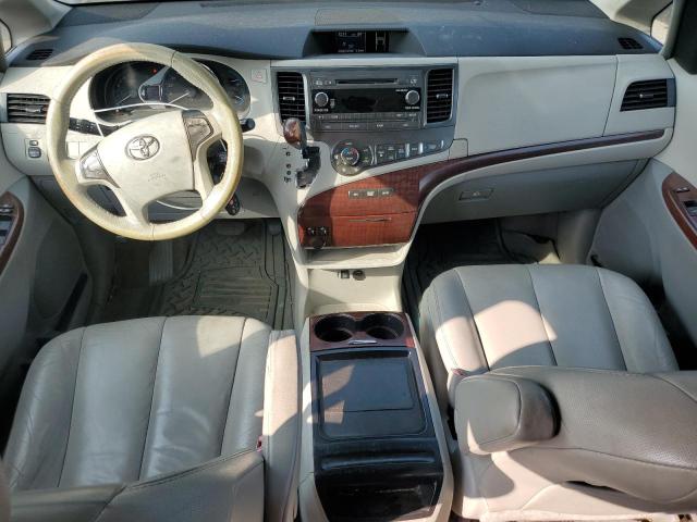 5TDYK3DC5BS098350 - 2011 TOYOTA SIENNA XLE BLACK photo 8