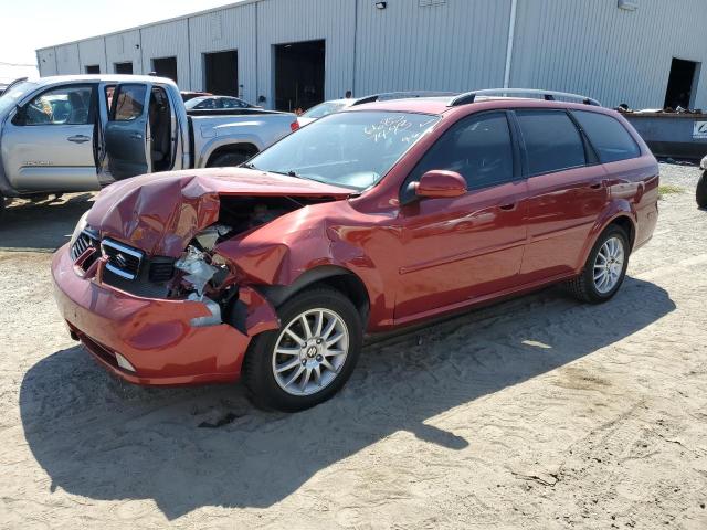 KL5JJ86Z35K105901 - 2005 SUZUKI FORENZA LX RED photo 1