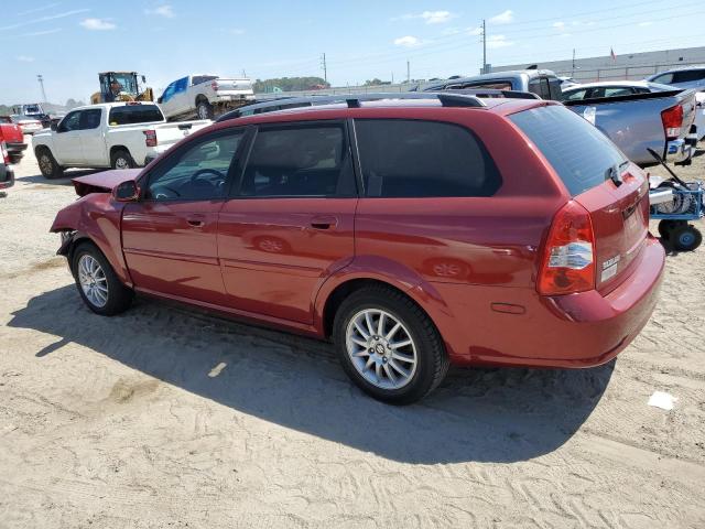 KL5JJ86Z35K105901 - 2005 SUZUKI FORENZA LX RED photo 2