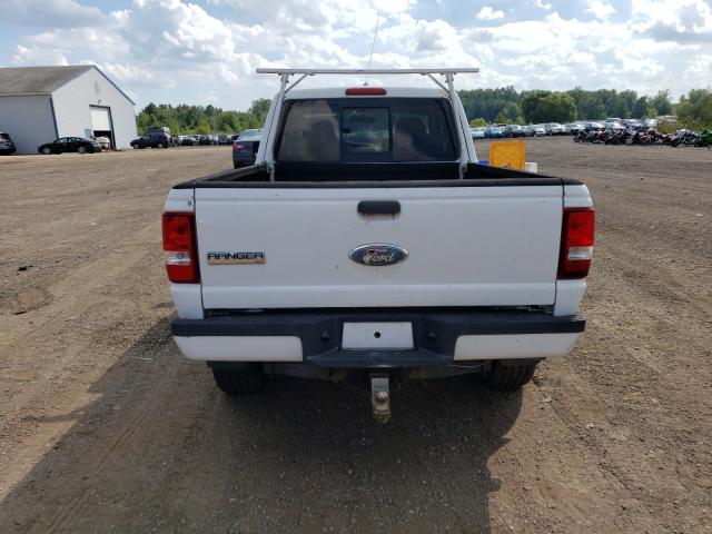 1FTZR45E96PA77989 - 2006 FORD RANGER SUPER CAB WHITE photo 6