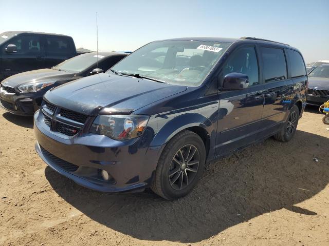 2C4RDGEG3GR264856 - 2016 DODGE GRAND CARA R/T BLUE photo 1