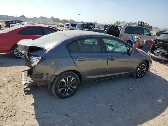 19XFB2F9XDE214559 - 2013 HONDA CIVIC EXL GRAY photo 3