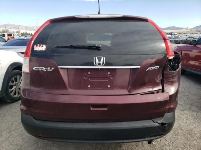 5J6RM4H58EL098309 - 2014 HONDA CR-V EX MAROON photo 6