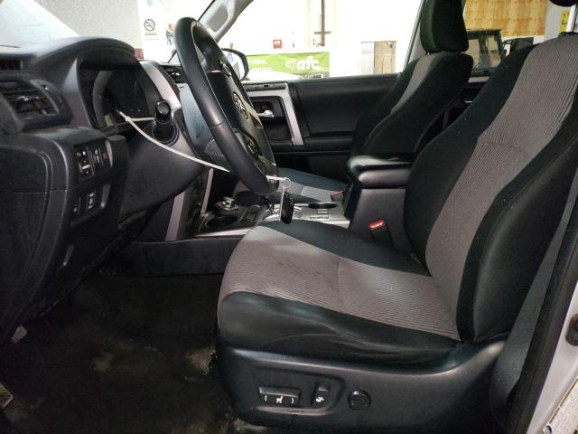 JTEMU5JR4M5906513 - 2021 TOYOTA 4RUNNER SR5/SR5 PREMIUM SILVER photo 7