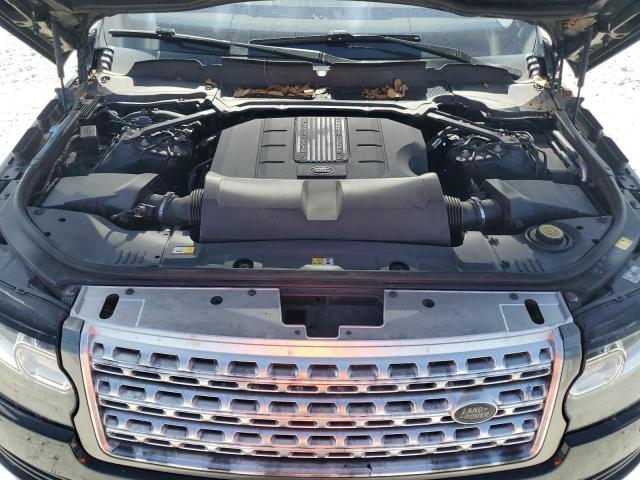 SALGS2FV9HA378811 - 2017 LAND ROVER RANGE ROVE HSE BLACK photo 12