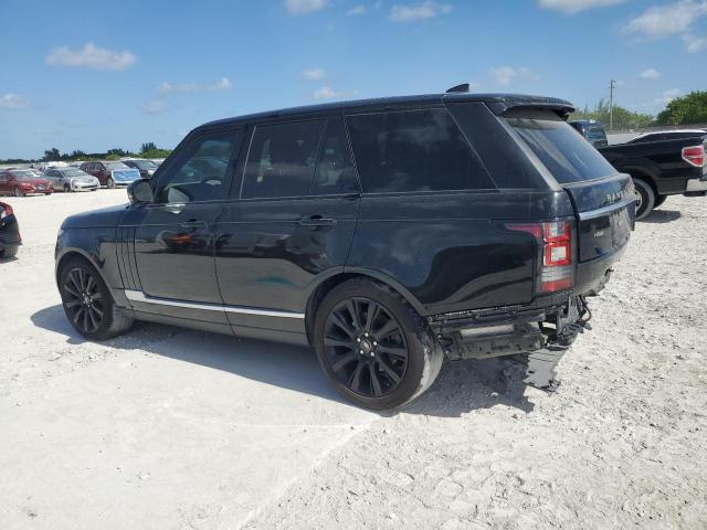 SALGS2FV9HA378811 - 2017 LAND ROVER RANGE ROVE HSE BLACK photo 2