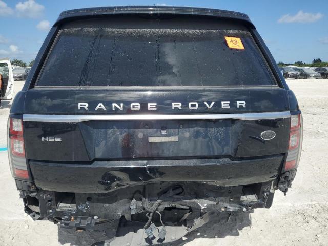 SALGS2FV9HA378811 - 2017 LAND ROVER RANGE ROVE HSE BLACK photo 6