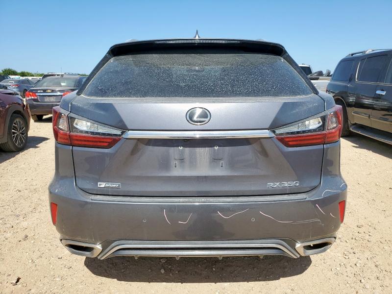 2T2BZMCA4GC001819 - 2016 LEXUS RX 350 BASE ნაცრისფერი ფოტო 6