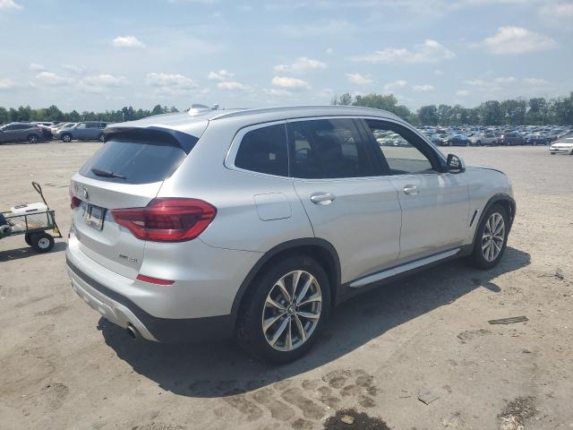 5UXTR9C5XKLP96240 - 2019 BMW X3 XDRIVE30I SILVER photo 3