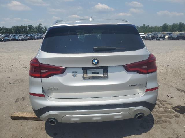 5UXTR9C5XKLP96240 - 2019 BMW X3 XDRIVE30I SILVER photo 6
