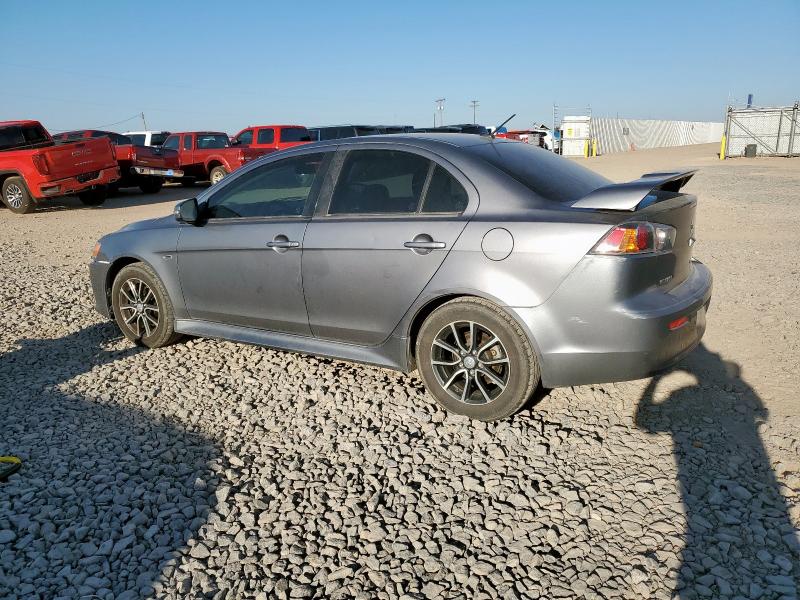 JA32U2FU6HU008125 - 2017 MITSUBISHI LANCER ES GRAY photo 2