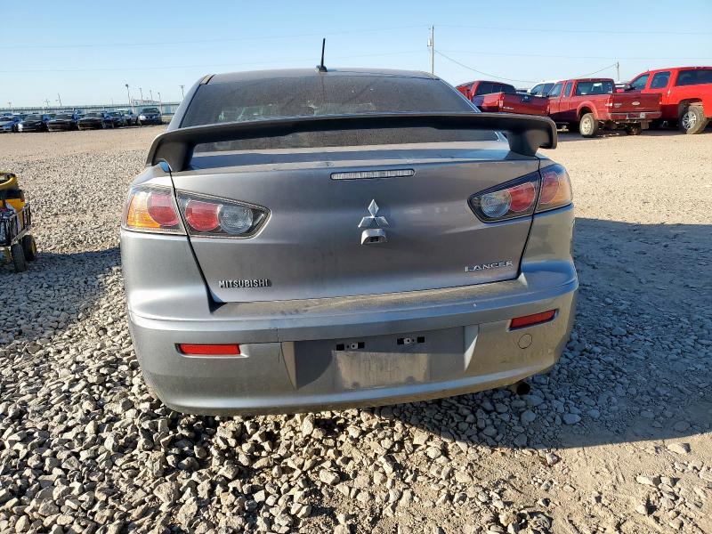 JA32U2FU6HU008125 - 2017 MITSUBISHI LANCER ES GRAY photo 6