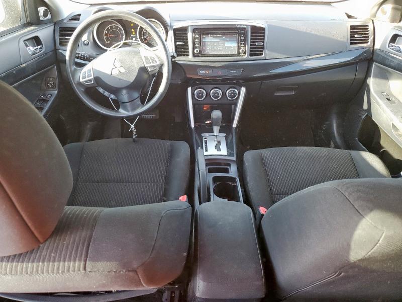 JA32U2FU6HU008125 - 2017 MITSUBISHI LANCER ES GRAY photo 8