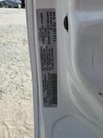 ZFBHRFAB7L6S44485 - 2020 RAM PROMASTER WHITE photo 12
