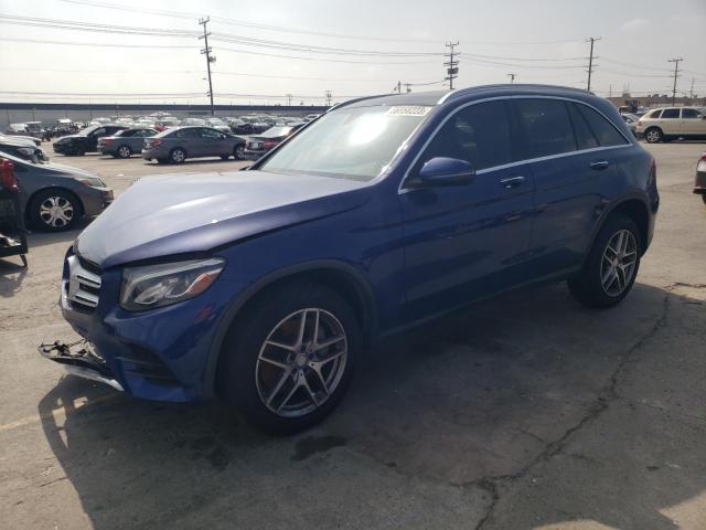 WDC0G4JB8HF121882 - 2017 MERCEDES-BENZ GLC 300 BLUE photo 1