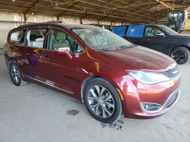 2C4RC1GG6HR777615 - 2017 CHRYSLER PACIFICA LIMITED MAROON photo 4