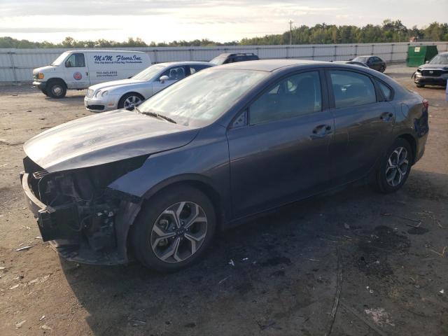 3KPF24AD7KE125309 - 2019 KIA FORTE FE ORANGE photo 1