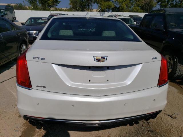 1G6KD5RS0GU167902 - 2016 CADILLAC CT6 LUXURY WHITE photo 6