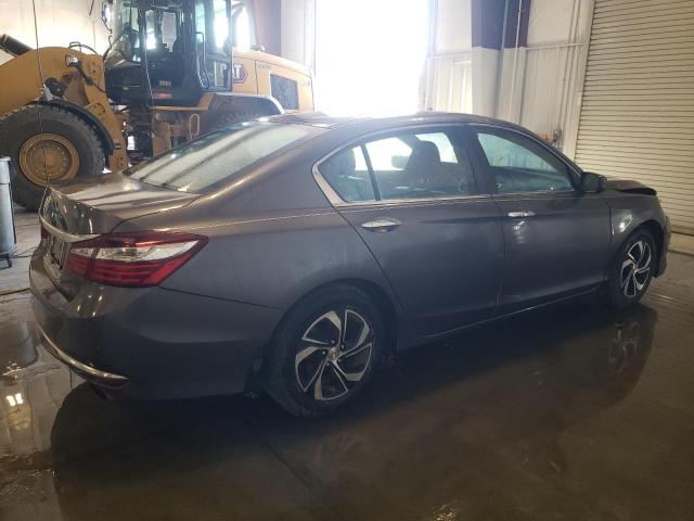 1HGCR2F3XGA137422 - 2016 HONDA ACCORD LX GRAY photo 3