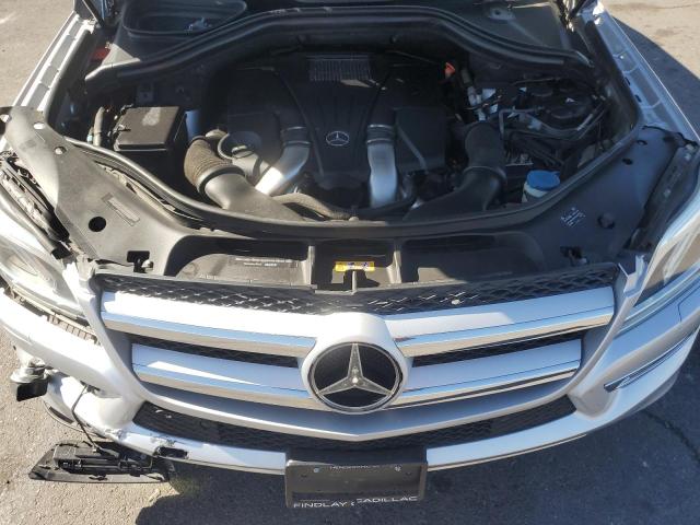 4JGDF7CE0EA350273 - 2014 MERCEDES-BENZ GL 450 4MATIC SILVER photo 12