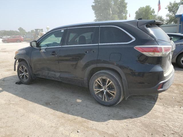 5TDJKRFH2GS294539 - 2016 TOYOTA HIGHLANDER XLE BLACK photo 2