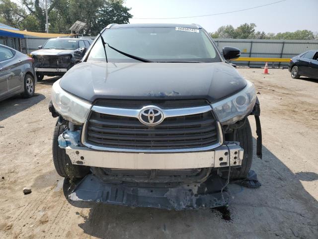 5TDJKRFH2GS294539 - 2016 TOYOTA HIGHLANDER XLE BLACK photo 5