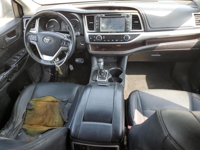 5TDJKRFH2GS294539 - 2016 TOYOTA HIGHLANDER XLE BLACK photo 8