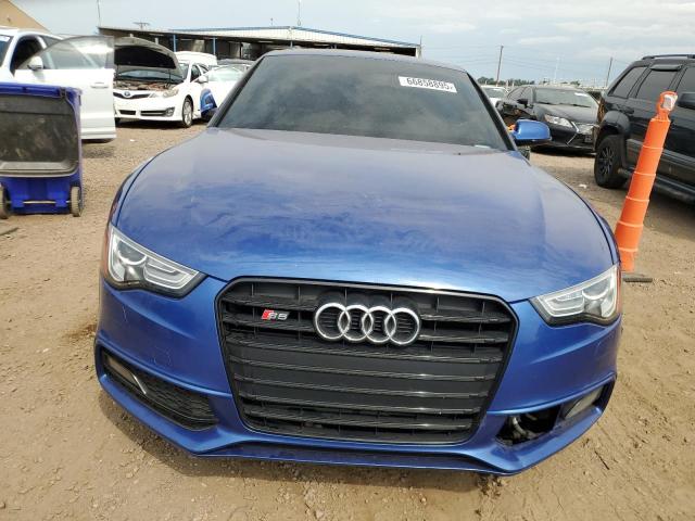 WAU3GAFR1FA043587 - 2015 AUDI S5 PRESTIGE Bleu photo 5