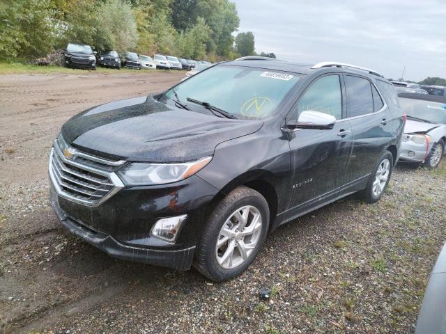 2GNAXXEV6L6170279 - 2020 CHEVROLET EQUINOX PREMIER BLACK photo 1