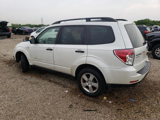 JF2SHABC2CH408070 - 2012 SUBARU FORESTER 2.5X WHITE photo 2