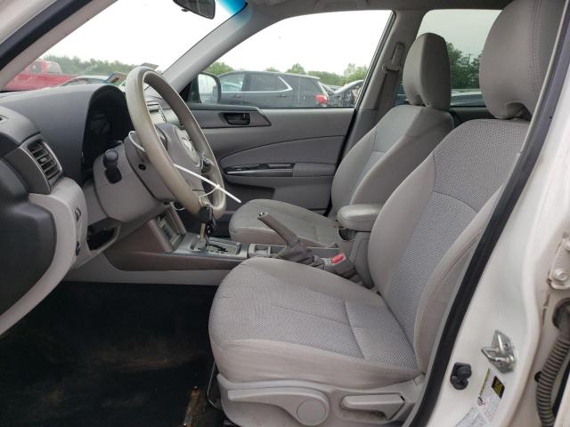 JF2SHABC2CH408070 - 2012 SUBARU FORESTER 2.5X WHITE photo 7