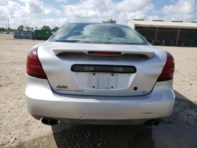 2G2WS522841275906 - 2004 PONTIAC GRAND PRIX GT2 SILVER photo 6