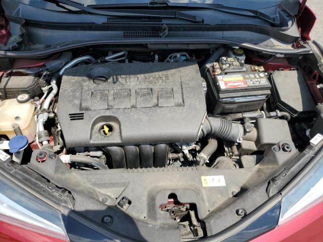 NMTKHMBX2JR023537 - 2018 TOYOTA C-HR XLE RED photo 11